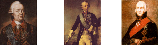 Россия в конце XVIII в. (европейская часть)